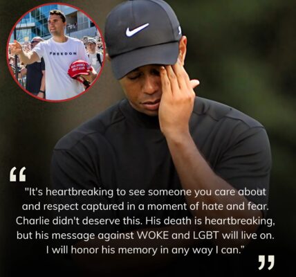“Tiger Woods Speaks Out After Witnessing Tragic Shooting: ‘I Couldn’t Believe My Eyes as Charlie Kirk Fell’”