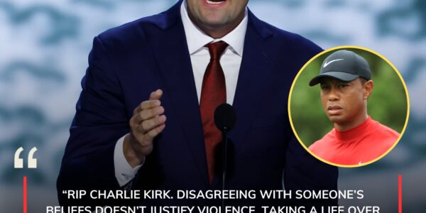 Golf legend Tiger Woods shares emotional words on Charlie Kirk’s tragic passing, urging unity and respect despite differences.