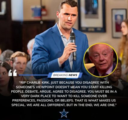 Dallas Cowboys Owner Jerry Jones Mourns Charlie Kirk With Emotional Message on Unity
