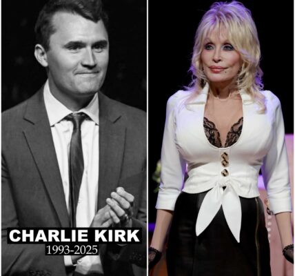 Beloved Dolly Parton shares her heartbreak over Charlie Kirk’s sudden death: “RIP Charlie Kirk. My heart aches for his family. Losing a life over disagreement is unimaginable. He was a husband, a father, a human — and now a bright light has been extinguished. We must hold onto compassion and remember our shared humanity.”