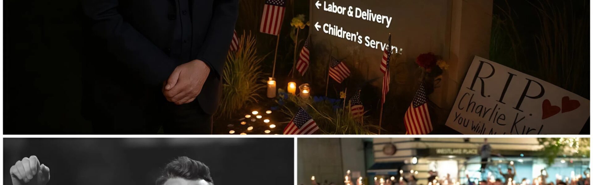 Brian May Overcome with Grief at Charlie Kirk Memorial, Collapses Outside Timpanogos Hospital