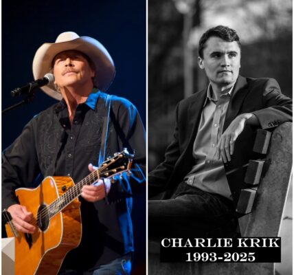 Alan Jackson on Charlie Kirk’s tragic death: ‘RIP Charlie. To think that a difference of opinion could cost a man his life—it’s heartbreaking beyond words. Silencing a voice this way doesn’t just take one soul, it wounds us all. We may not agree on everything, but we share one humanity. And today, that humanity feels a little more broken.’
