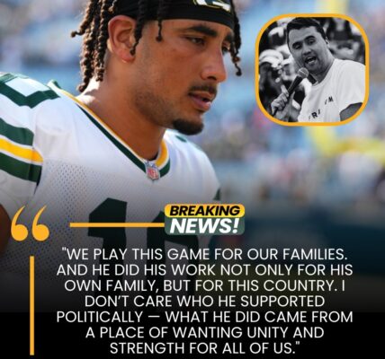 Packers QB Jordan Love Donates $320,000 to Support Charlie Kirk’s Family