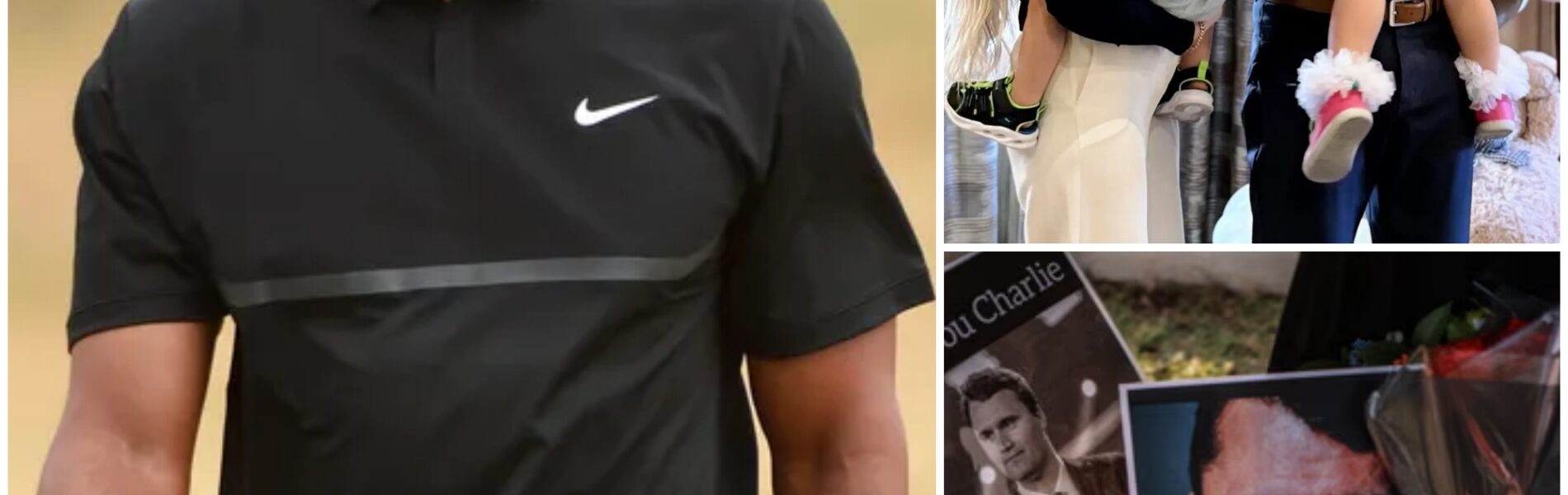 Tiger Woods Steps In to Support Charlie Kirk’s Children After Tragic Passing…