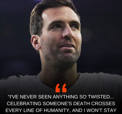 BROWNS STAR STRIKES BACK 💔⭐: As shocking videos surfaced of people celebrating Charlie Kirk’s death, Browns quarterback Joe Flacco broke his silence in fury, blasting the cruelty in an emotional statement that set Browns Kingdom ablaze and reignited the debate across America…