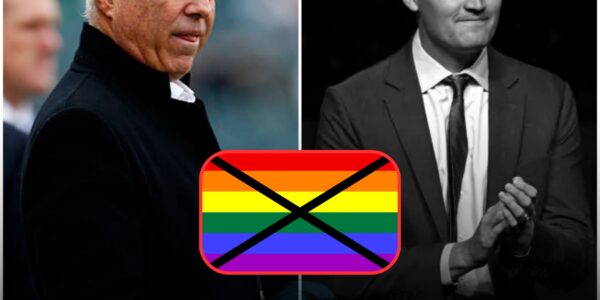 BREAKING: After Charlie Kirk's storm of being accused of being anti-LGBT and WOKE, Philadelphia Eagles owner Jeffrey Lurie caused a stir inside as he both paid tribute to him and made a dangerous statement: "We will ban all LGBT-related propaganda inside the stadium where the Super Bowl is held." This is a statement unprecedented in NFL history, this dangerous...