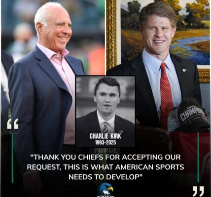 BREAKING: Eagles announced that they have talked to Arrowhead Stadium and they promised to leave empty seats in memory of Charlie Kirk at the game against on September 14 - "Forever with Bukeyes on game day"