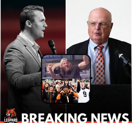 BREAKING: A video of a Utah Valley University funeral spectator who was extremely excited and happy about the death of Charlie Kirk was leaked. After discovering that this person was a longtime Bengals fan, President Mike Brown immediately announced a complete ban on this man and his family from attending Bengals games - "Bengals fans should never have this kind of person...", the most shocking thing is that this man was a die-hard fan.