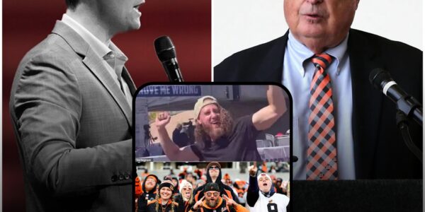 BREAKING: A video of a Utah Valley University funeral spectator who was extremely excited and happy about the death of Charlie Kirk was leaked. After discovering that this person was a longtime Bengals fan, President Mike Brown immediately announced a complete ban on this man and his family from attending Bengals games - "Bengals fans should never have this kind of person...", the most shocking thing is that this man was a die-hard fan.