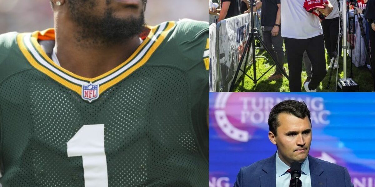 Breaking News: Green Bay Packers star Micah Parsons, who appeared at Utah Valley University in Orem, Utah to support Charlie Kirk at Turning Point USA's "American Comeback Tour" event, Charlie Kirk publicly praised Micah Parsons for showing "courage and conviction" in the face of criticism. In the terrifying moment, Micah Parsons choked up and said: "I was completely paralyzed when I heard the gunshots and saw him fall. A few minutes ago, Charlie asked me to hold a letter for him but I didn't think... the letter.