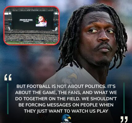 The NFL holds memorials for Charlie Kirk before games and fans applaud these moments but it's not worth mentioning when a Philadelphia Eagles player pays tribute to him and responds to this - The reason behind it really has fans outraged...68