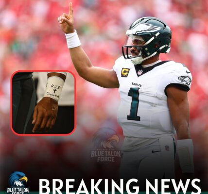 “HONORING CHARLIE: Eagles' Jalen Hurts Pays Tribute to Charlie Kirk with Powerful Gesture Against the Kansas City Chiefs”