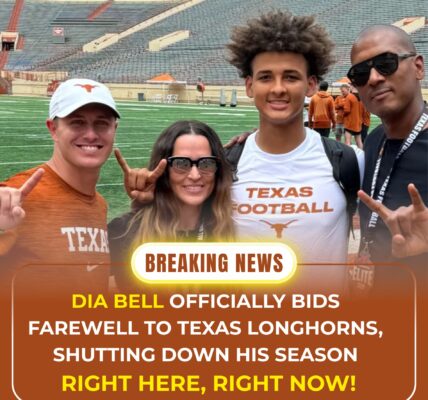 DIA BELL OFFICIALLY BIDS FAREWELL TO TEXAS LONGHORNS, SHUTTING DOWN HIS SEASON RIGHT HERE, RIGHT NOW!