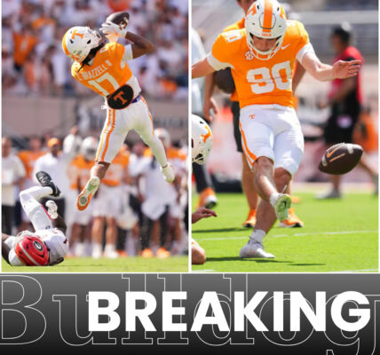 Georgia Bulldogs' 44-41 victory over the Tennessee Volunteers: Winners and Losers