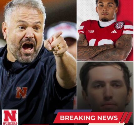 Nebraska fans are stunned: Dane Key, the team's star wide receiver, has been abruptly dismissed by head coach Matt Rhule after being caught celebrating the death of political commentator Charlie Kirk. The situation escalated even further when evidence surfaced linking Key to murder suspect Tyler Robinson — a close friend from his high school days.