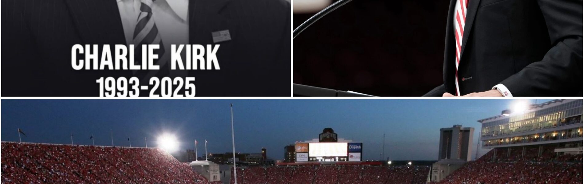 UNPRECEDENTED MOVE: OHIO STATE OPENS OHIO STADIUM TO 71,000 FANS FOR FREE CHARLIE KIRK TRIBUTE