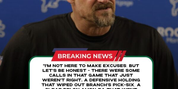 “We Deserve Answers”: Campbell Wants NFL to Examine Lions-Packers Officiating