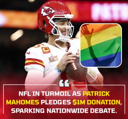 NFL in turmoil as Patrick Mahomes pledges $1M donation, sparking nationwide debate.