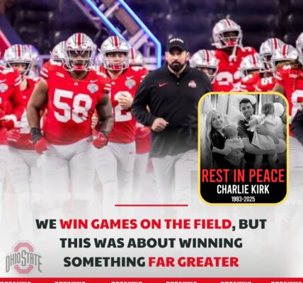 OHIO STATE’S STUNNING POST-GAME MOVE: $100K GIFT TO SECURE CHARLIE KIRK’S CHILDREN’S FUTURE AFTER CRUSHING OHIO