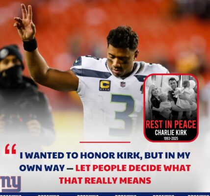 RUSSELL WILSON'S SURPRISE $100,000 DONATION: A SINCERE TRIBUTE TO CHARLIE KIRK OR JUST A FAN-ATTRACTING PLOY?