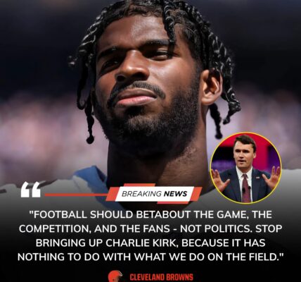 BREAKING: Shedeur Sanders Sparks Controversy with Bold Statement on Politics in Football