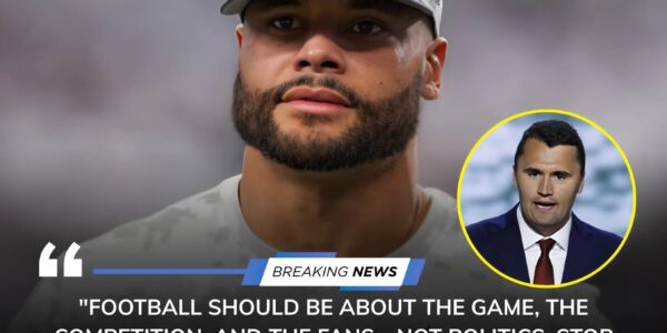 BREAKING NEWS: Dak Prescott Shocks NFL with Bold Statement – “Football Should Be About The Game, Not Politics, Stop Mentioning Charlie Kirk…”