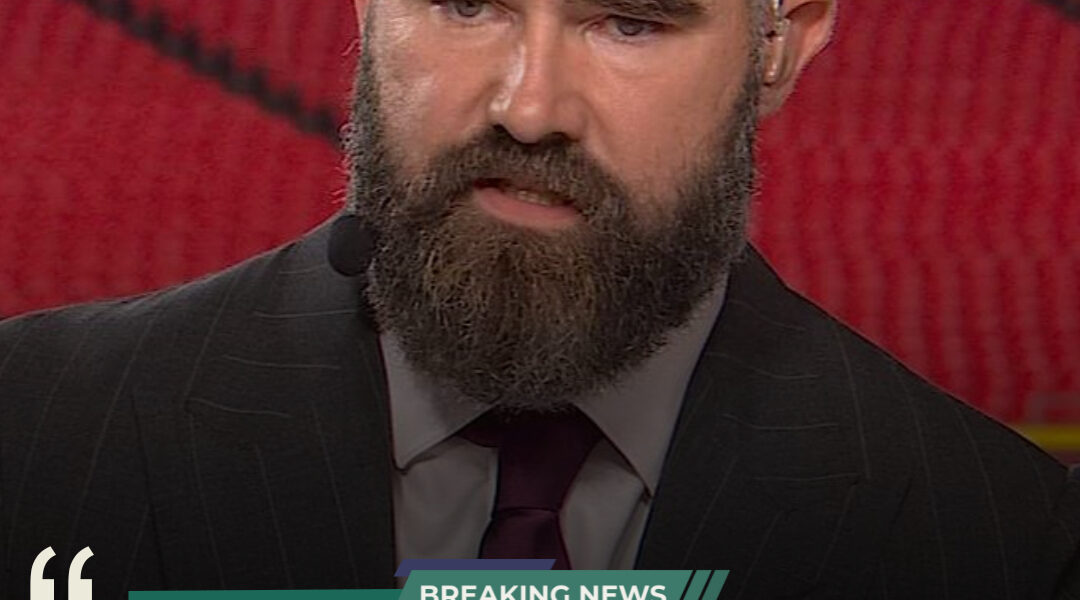 JASON KELCE RESPONDS: As shocking clips emerge showing people mocking the death of Charlie Kirk.