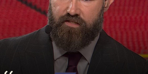 JASON KELCE RESPONDS: As shocking clips emerge showing people mocking the death of Charlie Kirk.