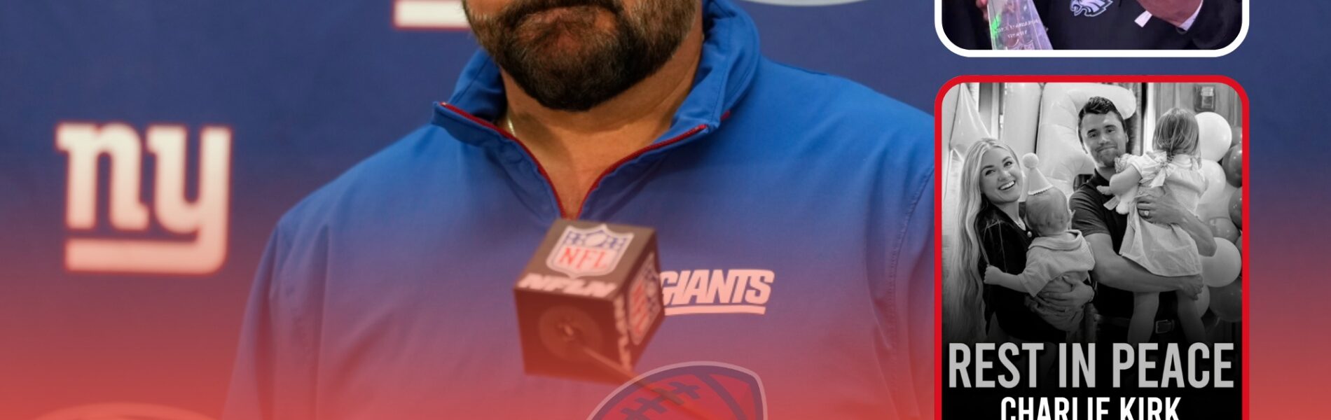 BREAKING: AFTER HIS FAVORITE STUDENT MADE SHOCKING STATEMENTS ABOUT KIRK'S DEATH, THE GIANTS COACH WAS FORCED TO RESPOND PUBLICLY