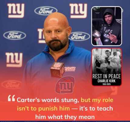 BREAKING: AFTER HIS FAVORITE STUDENT MADE SHOCKING STATEMENTS ABOUT KIRK'S DEATH, THE GIANTS COACH WAS FORCED TO RESPOND PUBLICLY