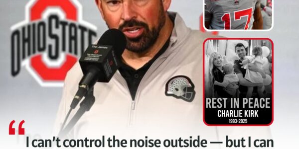 BREAKING: BUCKEYES COACH FORCED TO SPEAK OUT ABOUT ROOKIE CARNELL TATE CRITICISM KIRK'S DEATH AFTER CONTROVERSY ERUPTS