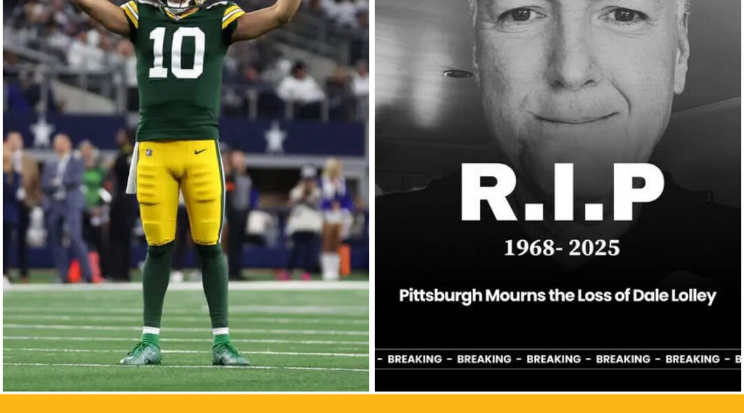 Jordan Love lifts both hands to the sky — fans read it as a farewell to veteran journalist Dale Lolley