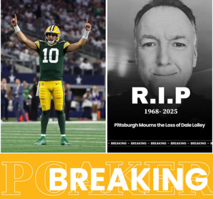 Jordan Love lifts both hands to the sky — fans read it as a farewell to veteran journalist Dale Lolley