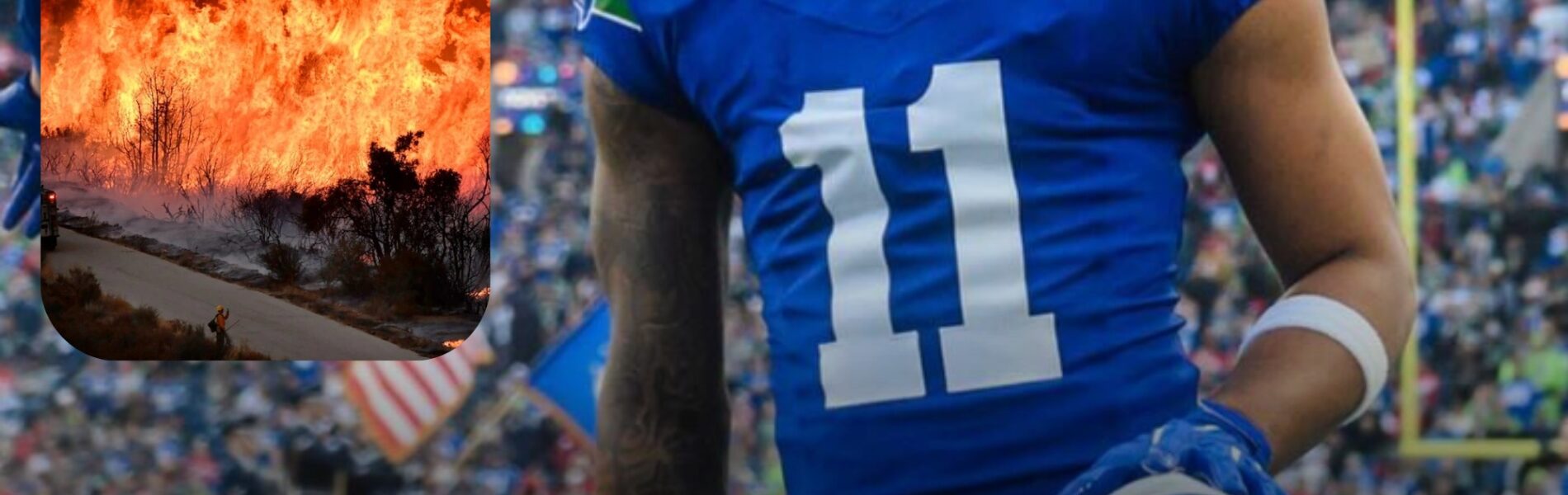SAD NEWS 💔: Seahawks Star Jaxon Smith-Njigba Leads Emotional Tribute to California Wildfire Victims — Vows to Stand With Survivors as America Grapples With Grief, Climate Crisis, and the True Meaning of Solidarity