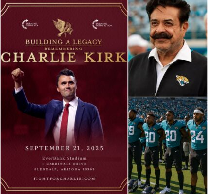EVERBANK STADIUM TO HOST A NATION: SHAD KHAN ANNOUNCES HISTORIC CHARLIE KIRK TRIBUTE