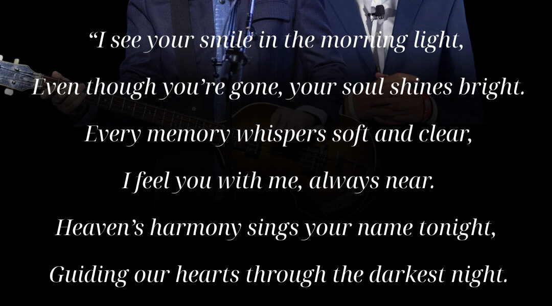 During his recent concert in Liverpool, Paul McCartney paused to honor Charlie Kirk. He debuted a brand-new, heartfelt song titled Heaven’s Harmony, written especially in Kirk’s memory. The moving ballad blends tender piano and soaring vocals, reflecting on loss while celebrating the light one leaves behind. Fans were visibly moved, tears streaming as Paul’s voice carried hope, remembrance, and the timeless magic only he can create. Watch the unforgettable debut at the link in the comments — a tribute that will stay in hearts forever.