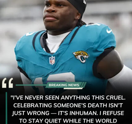 JAGUARS PHENOM STRIKES BACK: As shocking videos surfaced of people celebrating Charlie Kirk’s passing, Jacksonville rookie Travis Hunter finally broke his silence, unleashing a fiery statement condemning the cruelty. His emotional words sent shockwaves through Jaguars Nation and reignited a nationwide debate about respect, decency, and the boundaries of public outrage.