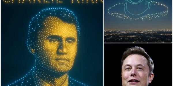 BREAKING TRIBUTE: Elon Musk is taking remembrance to an entirely new level—a jaw-dropping 3D drone spectacle lighting up the night sky in honor of Charlie Kirk. Thousands of drones will synchronize perfectly, forming hauntingly beautiful memorial images that will float above the city, leaving spectators breathless. The exact time and location have been revealed, and now the world waits in stunned anticipation, hearts racing, for the sky to ignite in a dazzling tribute that promises to be unforgettable.