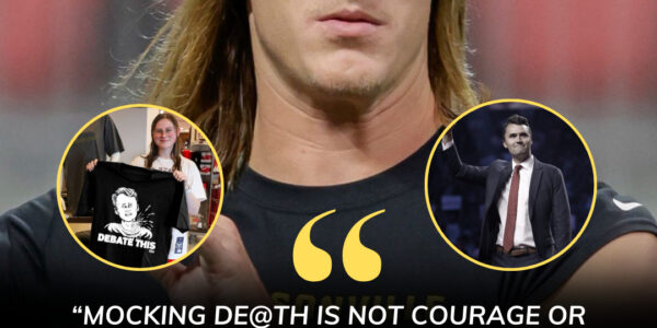 Trevor Lawrence Speaks Out: “Mocking de@th is not freedom, it’s pure cruelty.” Jacksonville Jaguars quarterback Trevor Lawrence has finally broken his silence, delivering a searing rebuke to 911 dispatcher Haley Kreidel after her heartless social media posts mocking Charlie Kirk’s @ss@ssin@ation went viral. Lawrence demanded that America reject the normalization of online hate, reminding everyone that death is never a joke—it is a test of our shared humanity and compassion.