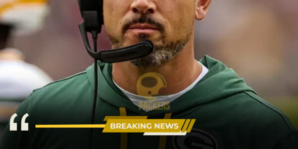 PACKERS SHOCKWAVE: Head coach Matt LaFleur detonates Lambeau Field with a ruthless decision — benching a rookie after his vile celebration of Charlie Kirk’s passing. Green Bay fans roar, locker room shakes, and insiders whisper this could crack the Packers’ dynasty wide open.