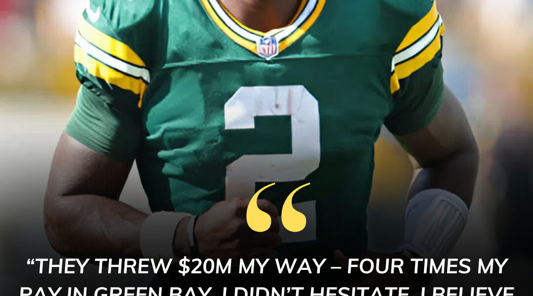 BREAKING: Malik Willis Rejects $20M Bengals Offer — “Nothing Beats My Loyalty to Green Bay Packers”