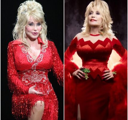 At 72, Dolly Parton turned the runway into pure magic — a jaw-dropping spectacle that left fashion and music lovers speechless. Draped in a glittering gown that shimmered under the spotlights, the country queen moved with grace, confidence, and untouchable star power. The crowd roared with thunderous applause, some even moved to tears, as Dolly proved age is no barrier to beauty or boldness. Social media exploded instantly, with fans and celebrities hailing her as timeless, fearless, unforgettable. In that moment, Dolly didn’t just walk the runway — she redefined it, reminding the world that true legends don’t fade, they blaze brighter.