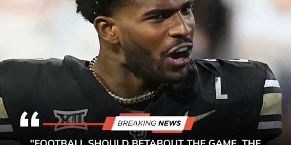 BREAKING: Shedeur Sanders Ignites NFL Firestorm With Bold Statement on Politics in Football