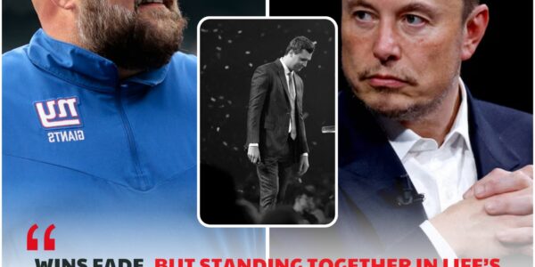 FOLLOWING ELON MUSK’S LEAD, NY GIANTS COACH WINS HEARTS WITH $100,000 DONATION TO KIRK’S FAMILY