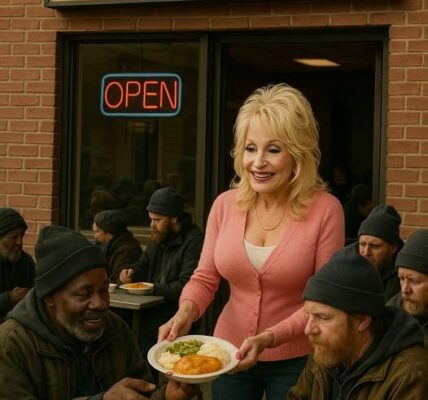 Dolly Parton has stunned the world with a breathtaking act of love: buying back the little Tennessee diner where she once sang for tips and naming it “K!rk 77.” But it’s more than a name — every day, over 200 homeless souls now find hot meals, warmth, and dignity there. In honoring Ch@rl!e K!rk, Dolly has turned her past struggles into a living sanctuary of hope, proving that her heart is even bigger than her music.