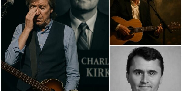 “Paul McCartney Stops Concert Cold to Honor Charlie Kirk in Haunting Tribute”