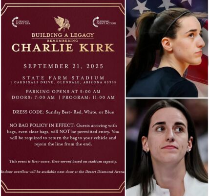 Caitlin Clark Unites America: A National Tribute to Charlie Kirk at State Farm Stadium