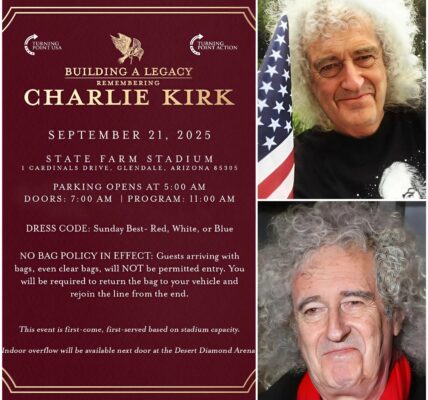 Brian May Leads America in Historic Tribute to Charlie Kirk at State Farm Stadium