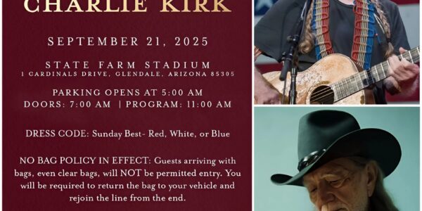 “Not in Sorrow, But in Gratitude” — Willie Nelson Leads Nation to Honor Charlie Kirk