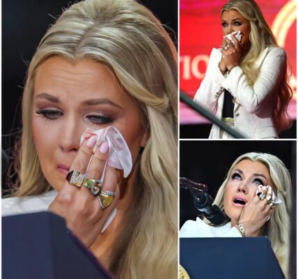 In Tears, Erika Kirk Forgives Her Husband’s Accused Killer at Charlie Kirk’s Memorial